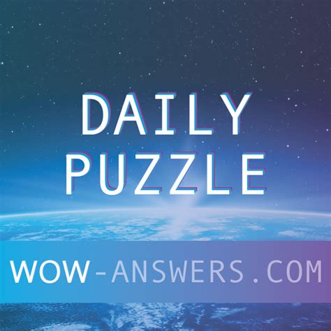 wow daily puzzle|WOW Answers .